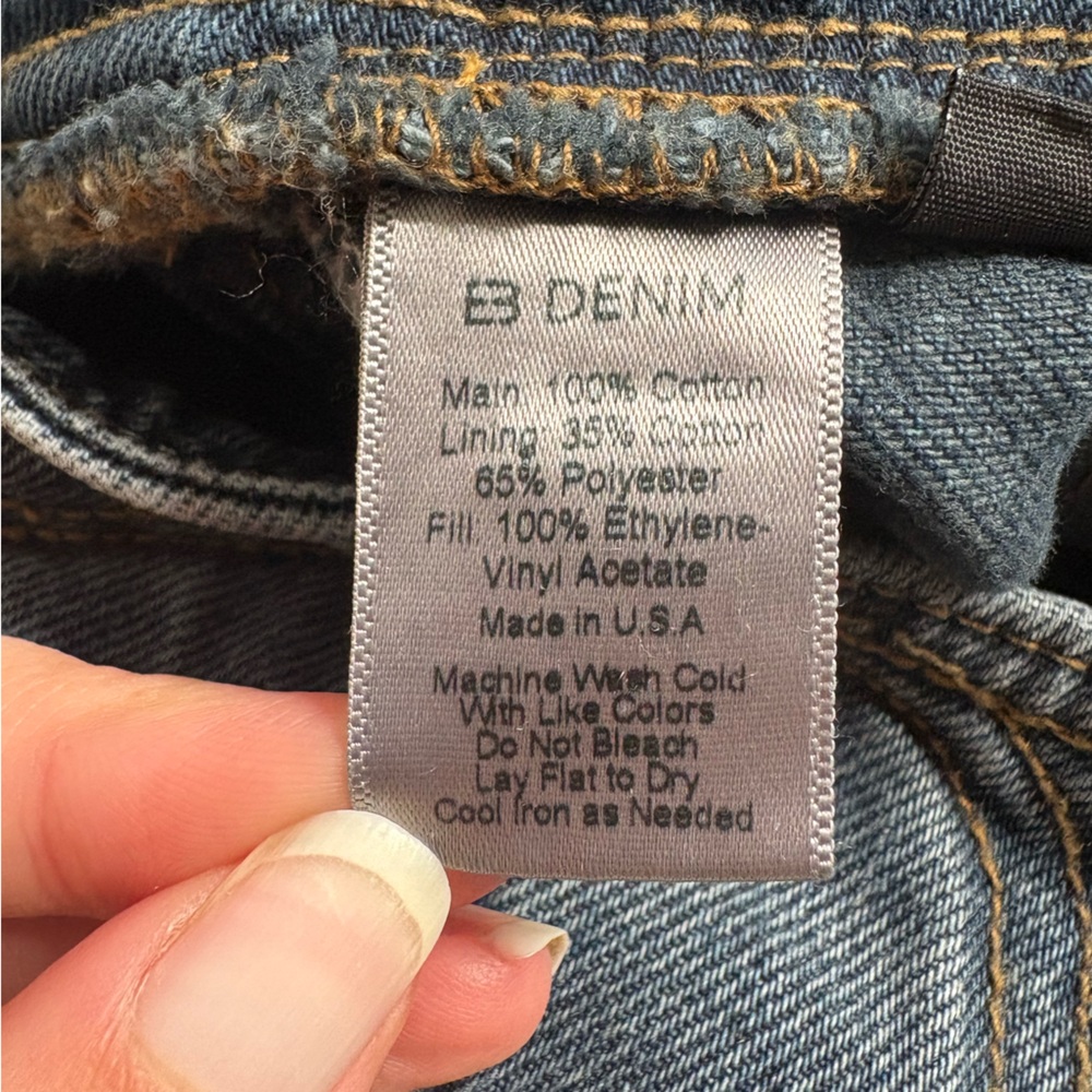EB Denim Moto Jeans Women’s Small - Picture 11 of 16